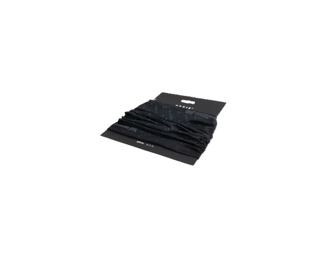 GOBIK - BANDANA TUBULAR UNISEX BLACK LEAD